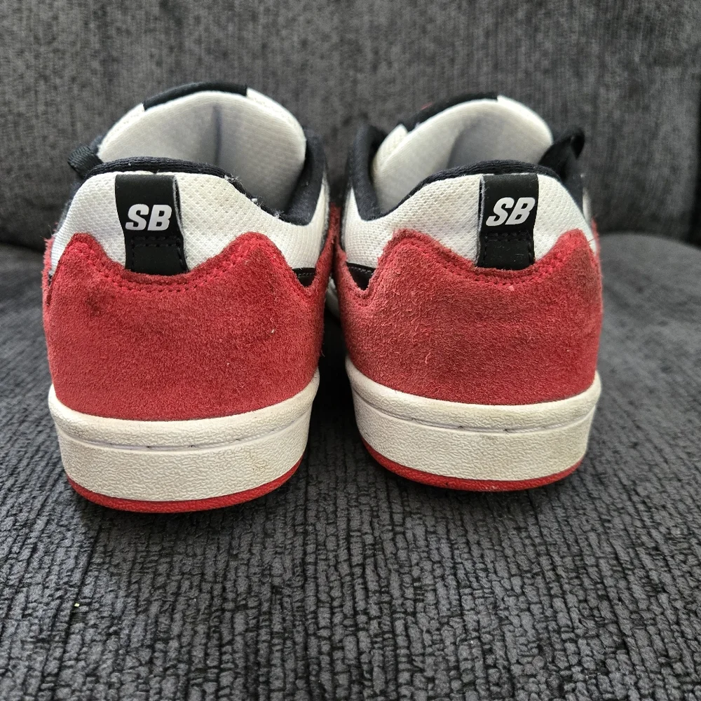 Nike SB Alleyoop Skate Shoes Red White Black Kids - Picture 12 of 16